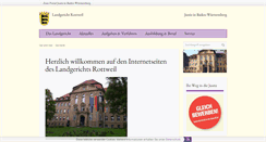 Desktop Screenshot of landgericht-rottweil.de